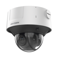 Domo IP 4 Megapixel / Lente Mot. 2.8 a 12 mm / Conteo de Personas / WDR 140 dB / 30 mts IR EXIR / DARKFIGHTER / Exterior IP67 / IK10 / Detección Facial / Búsqueda por Atributos / microSD Modelo:IDS-2CD7546G0-IZHS