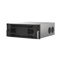 NVR 12 Megapixel (4K) / 128 Canales IP / 24 Bahías de Disco Duro / 4 Tarjetas de Red / Soporta RAID / Reconocimiento Facial / Bases de Datos / Filtro de Falsas Alarmas / Detección de Cuerpo Humano y Vehículos Modelo:IDS-96128NXI-I24(C)