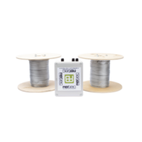 Kit de Cable Sensor Perimetral Para Cercas Ciclonicas IRONCLAD/ 305 METROS / 2 ZONAS; 152 METROS POR ZONA / Sin Falsas Alarmas por Viento / TODO Incluido TARJETA LPU400/ Calibración por Software