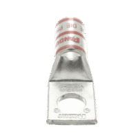 Terminal de Compresión de Cobre con Orificio 1/2", para Cable 3/0 AWG. 10 Piezas