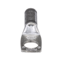 Terminal de Compresión de Cobre con Orificio 3/8 in, para Cable 4 AWG. 50 Piezas