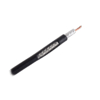 Metro de Cable Coaxial Ultra Flexible LMR240UF de 50 Ohm, Conductor Central de Cobre Trenzado