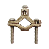 Conector para Tubo de hasta 1 1/4" a cable Cal. 4 AWG. Ideal para Aterrizaje de Torres TZ