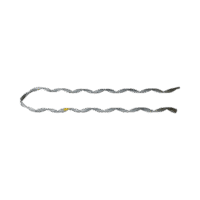 Remate Preformado de Acero Galvanizado para fibra Mini-ADSS diámetros 6 - 7 mm (Preformado con tecnología sin polvo abrasivo)