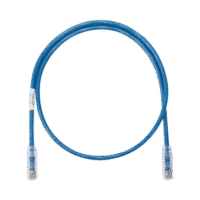 Cable de parcheo UTP Categoría 6, con plug modular en cada extremo - 1 ft (30.48 cm) - Azul