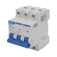Pastilla para Riel Din, 3 Polos, 40 Amp, Vca:110/415v, 6kA, Catálogo: NXB633PD40, Serie: NXB-63.