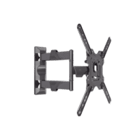 Montaje de Pared Articulado para Monitor de 32-55" / Soporta hasta 27.2 Kg / Vesa 400 x 400 / 100 x 100 / Acero / Separación a Pared de 5 cm a 40 cm