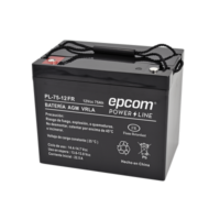 Batería 12 Vcc / 75 Ah /  UL / Tecnología AGM-VRLA / Retardante a la flama/ Uso en: Aplicaciones fotovoltaicas / Terminales tipo M6  / Cargador recomendado CHR-250.
