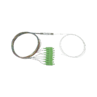 Splitter (Divisor Óptico) tipo PLC, de 1x8, conectores SC/APC de salida