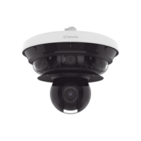 Cámara IP Multisensor 34MP (4 sensores 4K) con lentes motorizados / PTZ 2 MP 40X / Hasta 2 tarjetas MicroSD de 512GB / WDR de hasta 150dB / IP66 / IK10 / autoseguimiento / Inteligencia artificial para eventos