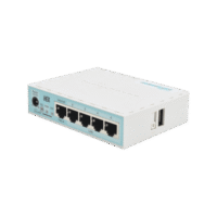 (hEX) RouterBoard, 5 Puertos Gigabit Ethernet, 1 Puerto USB y versión 3