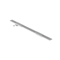 Barra de Conexión a Tierra, Para Rack de 19", Con 20 Orificios Para Conexión Rápida de Equipos, Incluye 20 Tornillos # 12-24 x 1/2" Instalados
