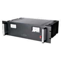 Fuente de poder  13.8Vcc, 35A, lineal regulada con circuito cargador de baterías, para instalación en rack