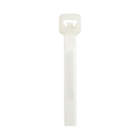 Cincho de Nylon 6.6 StrongHold™, 533mm largo x 7.6mm ancho, Color Natural, Plenum, Paquete de 100pz