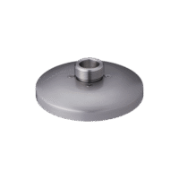 Adaptador de Acero Inoxidable tipo plato necesario para pared o techo
