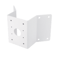 Adaptador de esquina compatible con montaje de pared SBP-300WM1, SBP-300WMW1 para domos fijos y PTZ Wisenet