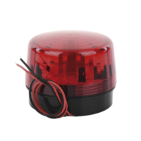 Estrobo con 35 leds de alta luminosidad con la opción de respaldo con batería 9v