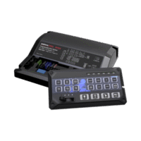Sirena Vehicular de 200W de Potencia, Con Controlador de Panel Deslizante de 19 botones, indicador de flecha de tráfico de 6 LED