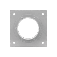 Placa Pasamuros Con Capacidad de Una Bota de 4"