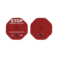 Alarma de puerta multifunción Exit Stopper® para una puerta con bocina remota