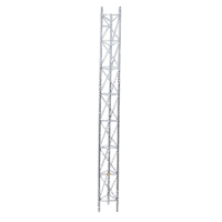 Tramo de Torre Arriostrada de 3m x 30cm, Galvanizado por Inmersión, Hasta 30 m de Elevación. Zonas Húmedas.