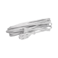 Extensión Eléctrica Doméstica de 4 metros / 127 V CA 8 A Máximo / Color Blanco.