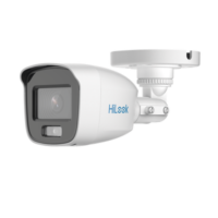 Bala TURBOHD 2 Megapixel (1080p) / Imagen a Color 24/7 / Lente 2.8 mm / ColorVu Lite / Luz Blanca 20 mts / IP66 / Policarbonato / Microfono Integrado