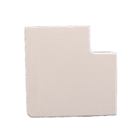 Sección en "L" Color Blanco de PVC Auto Extinguible, Para Canaleta TMK-4577 (5530-02001)