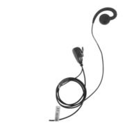 Micrófono de solapa con audífono ajustable al oído para radios TC-500/ 518/ 600/ 610/ 700 y para modelos GP300/ SP-50/ P1225/ PRO3150/ MAG ONE/ EP450/ EP350. TX-300M-M01 TX-300M-M01