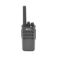 Radio Portátil UHF, 5W de Potencia, Scrambler de Voz, Alta Cobertura, 400-470 MHz, 16 canales preconfigurados TX600 TX600