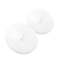 Antena Parabólica de Frecuencia Extendida, 4.8 - 6.5 GHz, 28 dBi, Conectores SMA-Macho Inverso TXP-D4865-28-SMA-KIT2 TXP-D4865-28-SMA-KIT2