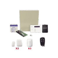 Kit inalámbrico de panel VISTA48 con teclado 6160RF receptor inalámbrico, 2 contactos 5800MINI, 3 PIR 5800PIR, 1 Control remoto 58344, Bateria y transformador