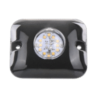 Luz Oculta Ultra Brillante con 12 LED, Color Claro