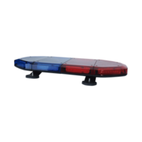Mini Barra de 24 Pulgadas con 240 LED, Color Rojo/Azul Con Montaje Magnético