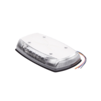 Mini Barra de Luces Ultra Brillante, color domo claro, LED azul, Ideal para Seguridad Privada