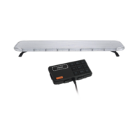 Barra de luces LED de 46" Rojo/Azul/Ambar , De 132 LEDs, Controlador Incluido, Ideal para Equipar Unidades de Seguridad Publica