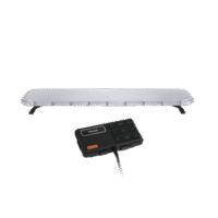 Barra de luces LED de 46" Rojo/Azul , De 132 LEDs, Controlador Incluido, Ideal para Equipar Unidades de Seguridad Publica