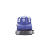 Burbuja Brillante de 6 LEDs, Color Azul con Montaje Magnético