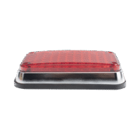 Luz de Advertencia de 6X4", Color Rojo, Ideal para Ambulancias