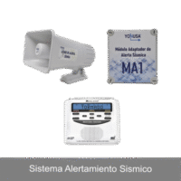 KIT de Alertamiento SISMICO con Audio Oficial SASMEX