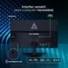 MONITOR ACTECK CAPTIVE BRITE CB195 / 19.5 PUL / PLANO / HD / 75 HZ / 5 MS / VGA - HDMI - DC / 5 BOTONES / NEGRO / AC-939409