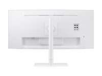 MONITOR LED SAMSUNG 34 PULGADAS,WIDESCREEN, WQHD 3,440 X 1,440, HDMI 1, D. PORT 1, 100HZ, 5MS, BLANCO, BOCINAS, CURVO, 1000R, THUNDERBOLT, USB-C