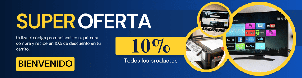 oferta del 10% de descuento