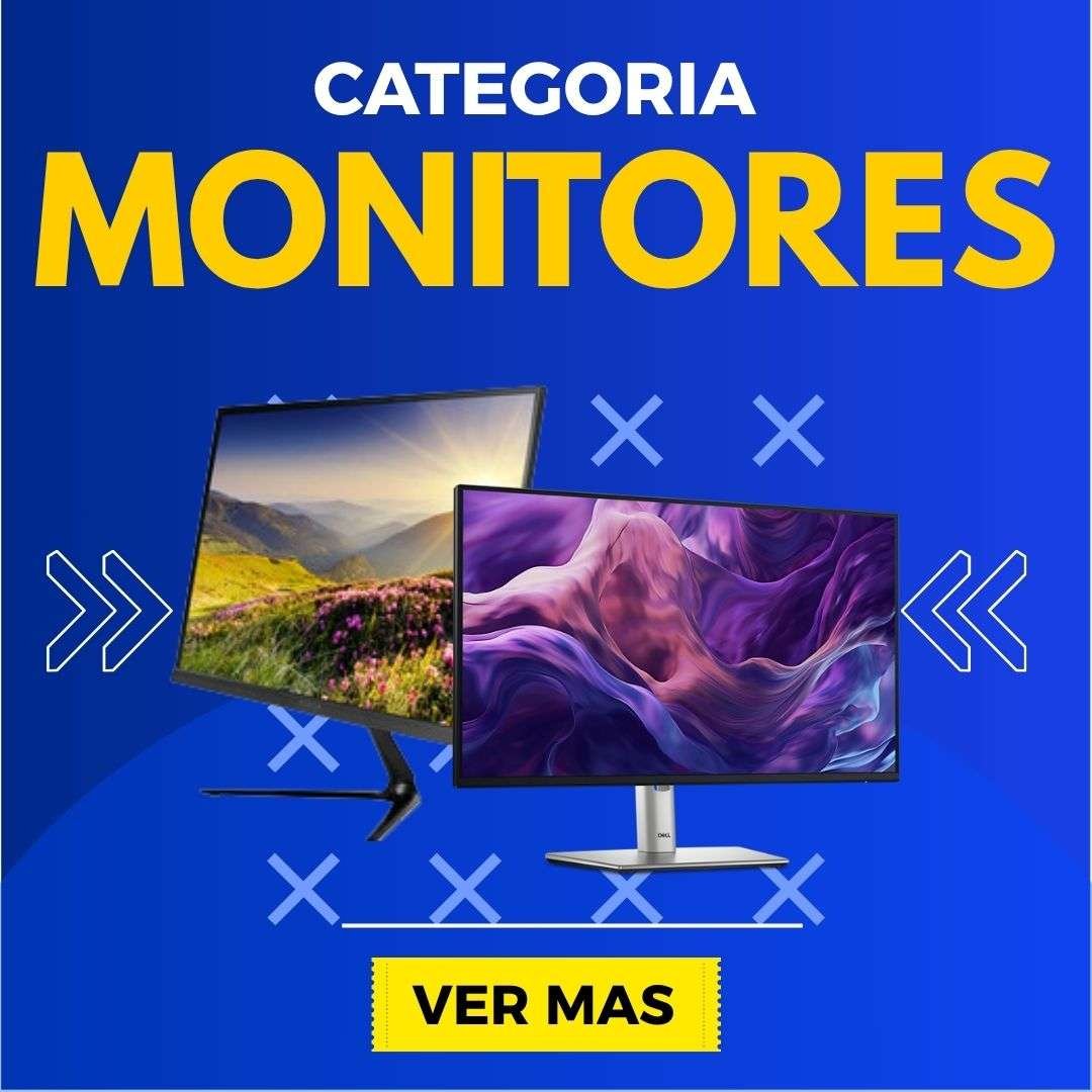 Atajo para encontrar  equipo tecnológico Monitores en la pagina