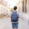 MOCHILA BACKPACK TECH ZONE AZUL TZLBP16 PARA LAPTOP DE 15.6