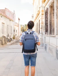 MOCHILA BACKPACK TECH ZONE AZUL TZLBP16 PARA LAPTOP DE 15.6