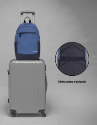 MOCHILA BACKPACK TECH ZONE AZUL TZLBP16 PARA LAPTOP DE 15.6