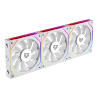KIT 3 VENTILADORES BALAM RUSH EOLOX LINK EXL95 / FLUJO DE AIRE OPTIMO / VELOCIDAD 1800 RPM / SILENCIO CON PODER / CONEXIÓN DAISY-CHAIN / RGB / BLANCO / BR-942096 (copia)