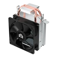 DISIPADOR DE AIRE BALAM RUSH NITROX NX20 / COMPATIBILIDAD INTEL - AMD / HIDRAULICO / 3 PINES / 2 PIPAS / 92 MM / FLUJO DE AIRE 46 CFM / NEGRO / BR-93789
