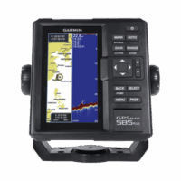 Ecosonda de pesca semi comercial con salida de 600 W, trabaja en frecuencia 50/77/200 kHz